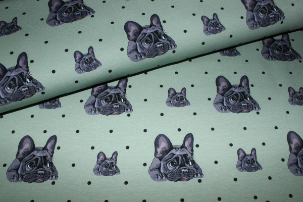 Sweat Sweet Bulldog grün (10 cm)